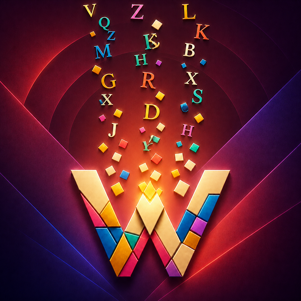 Falling Words app icon